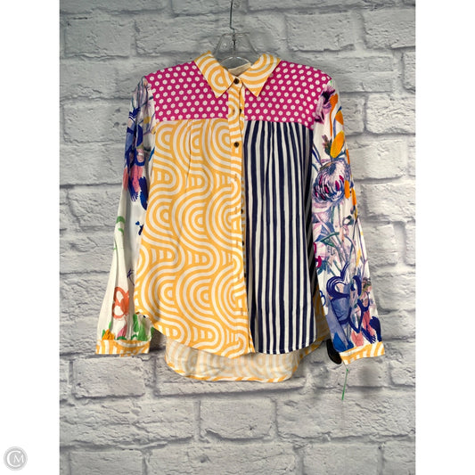 Top Long Sleeve By Maeve In Multi-colored, Size: Xsp