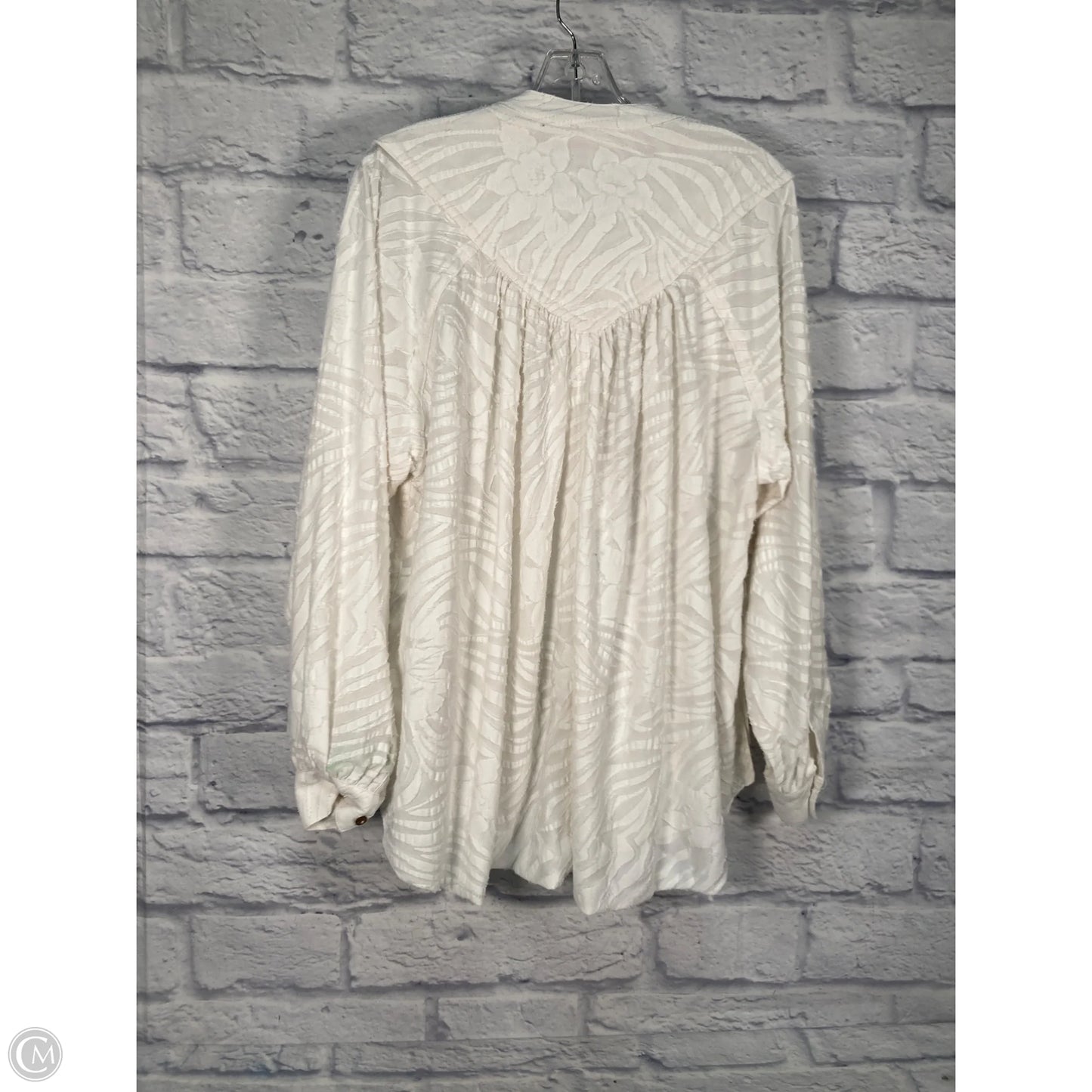 Tunic Long Sleeve By Free People In White, Size: Xs