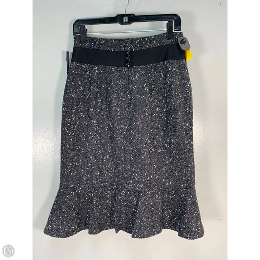 Skirt Midi By Classiques Entier In Black & White, Size: 6