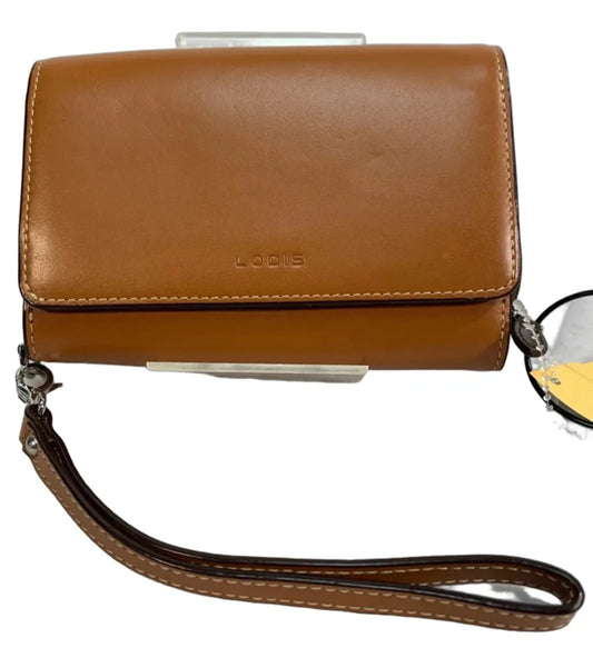 Wristlet Leather By Lodis, Size: Medium