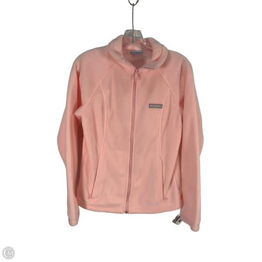 Athletic Jacket By Columbia In Pink, Size: M
