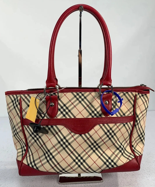 Handbag Luxury Designer By Burberry, Size: Medium