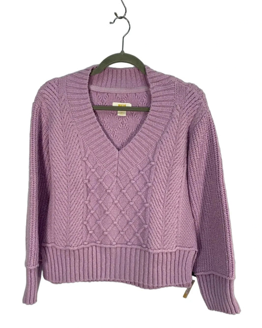 Sweater By Maeve In Purple, Size: Xs