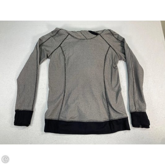 Athletic Sweatshirt Hoodie By Lululemon In Navy, Size: 12