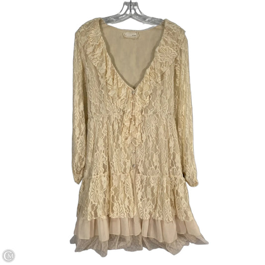 Dress Party Short By Areve In Cream, Size: M