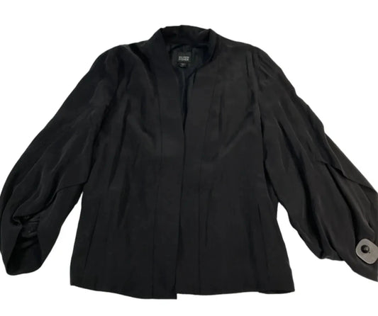 Jacket Other By Eileen Fisher In Black, Size: L