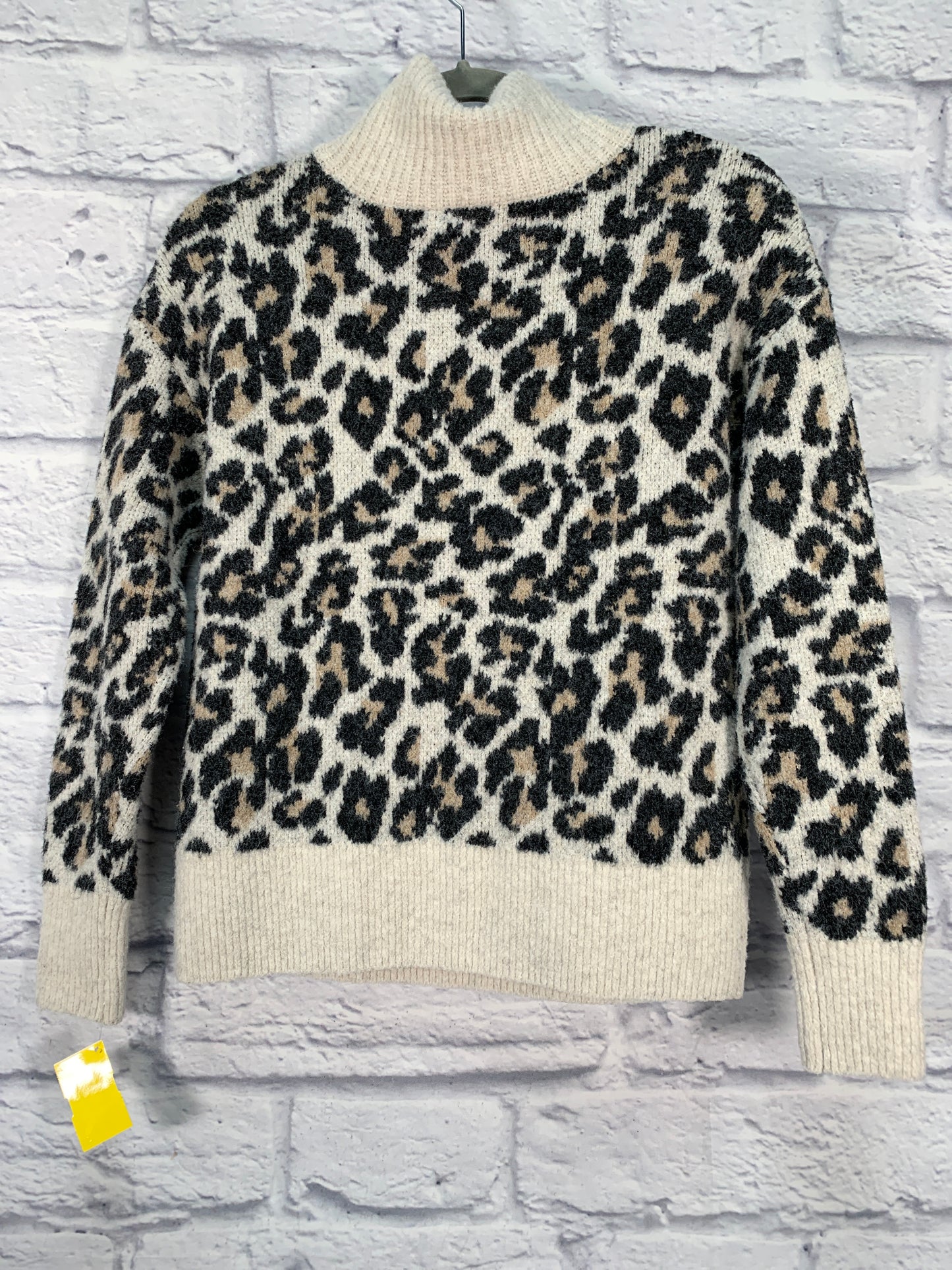 Sweater By Loft In Animal Print, Size: Petite   Xs