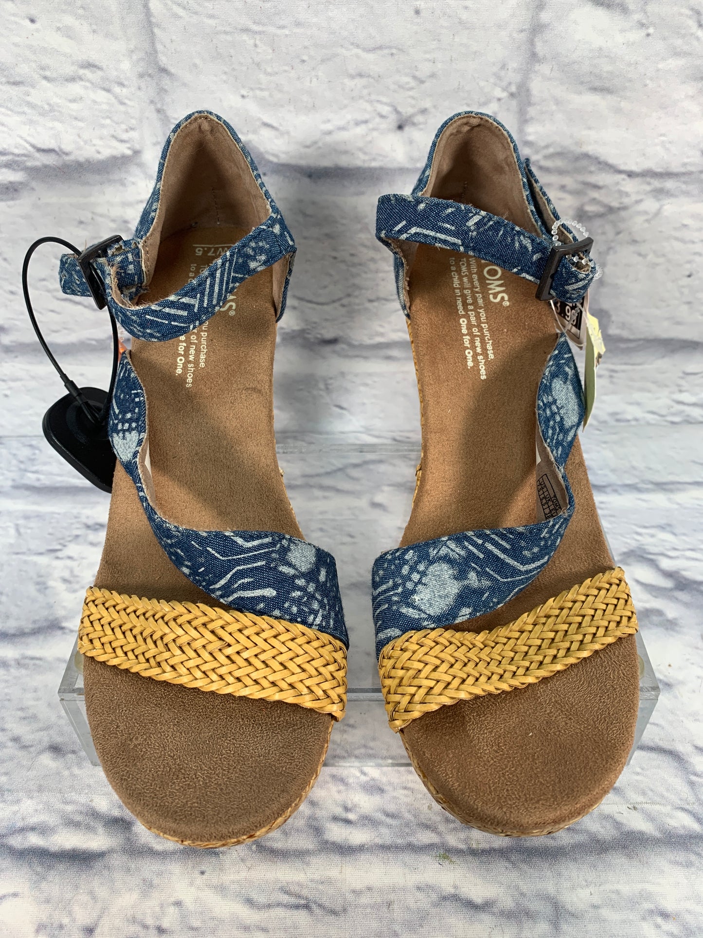 Sandals Heels Wedge By Toms  Size: 7.5