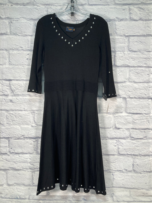 Dress Sweater By Just Taylor In Black, Size: M