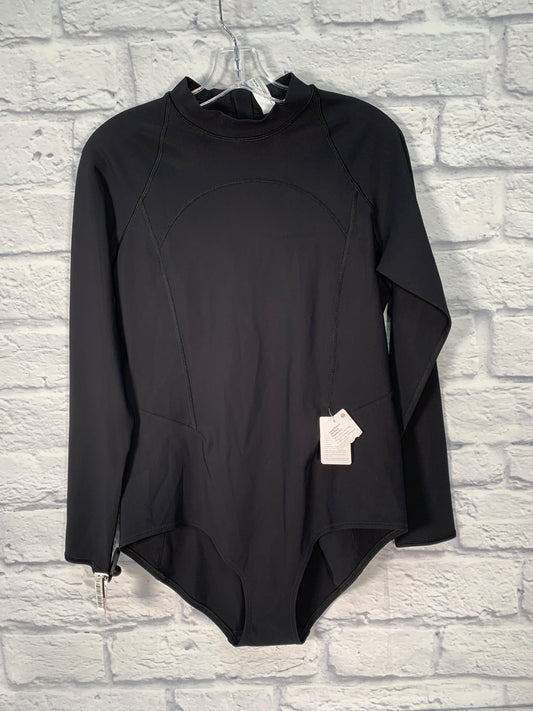 Athletic Top Long Sleeve Collar By Lululemon  Size: L