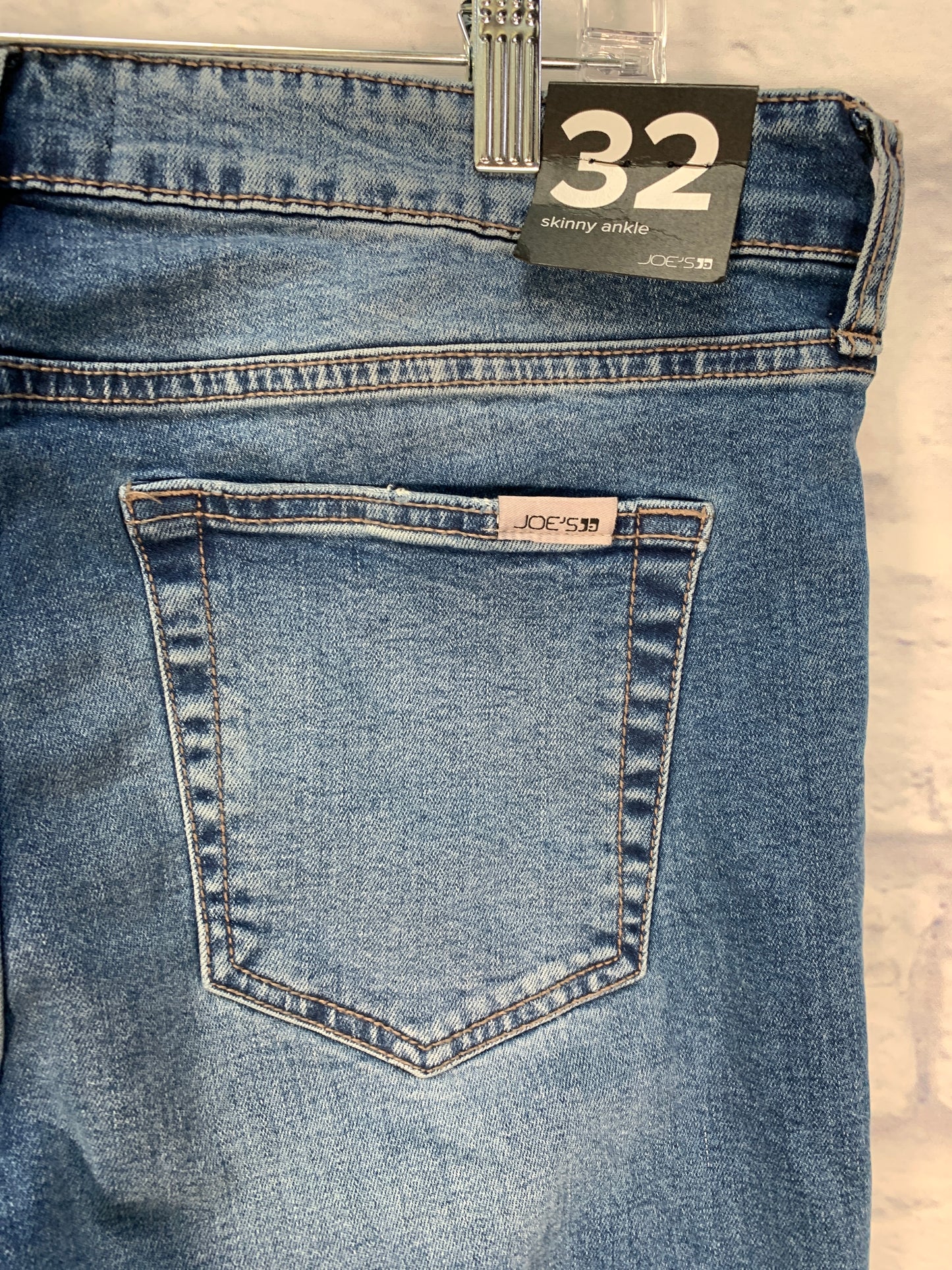 Blue Denim Jeans Designer Joes Jeans, Size 14