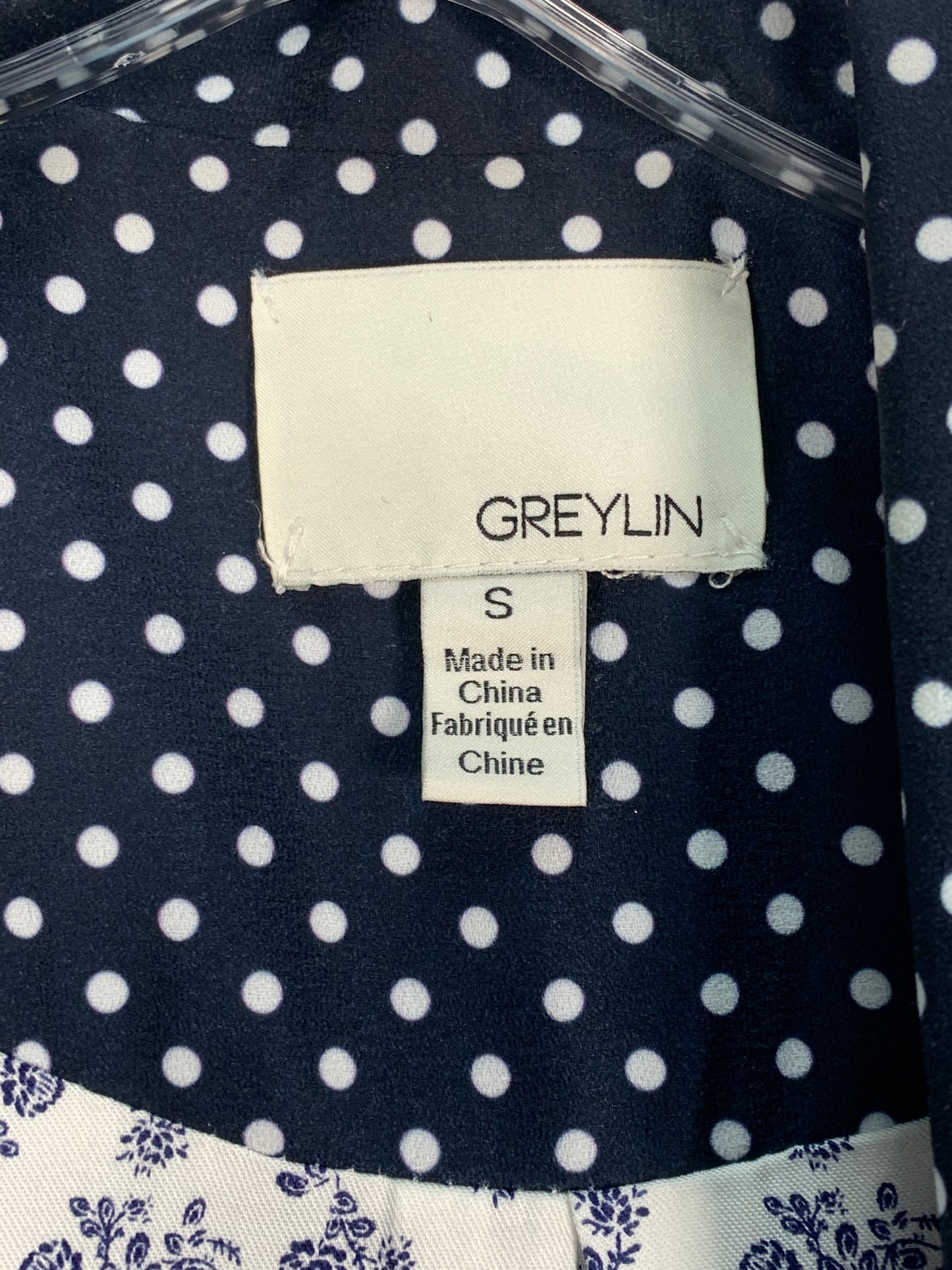 Blazer By Greylin In Blue & White, Size: S