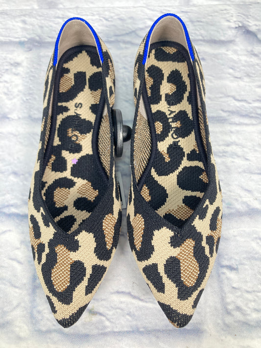 Animal Print Shoes Designer Rothys, Size 7
