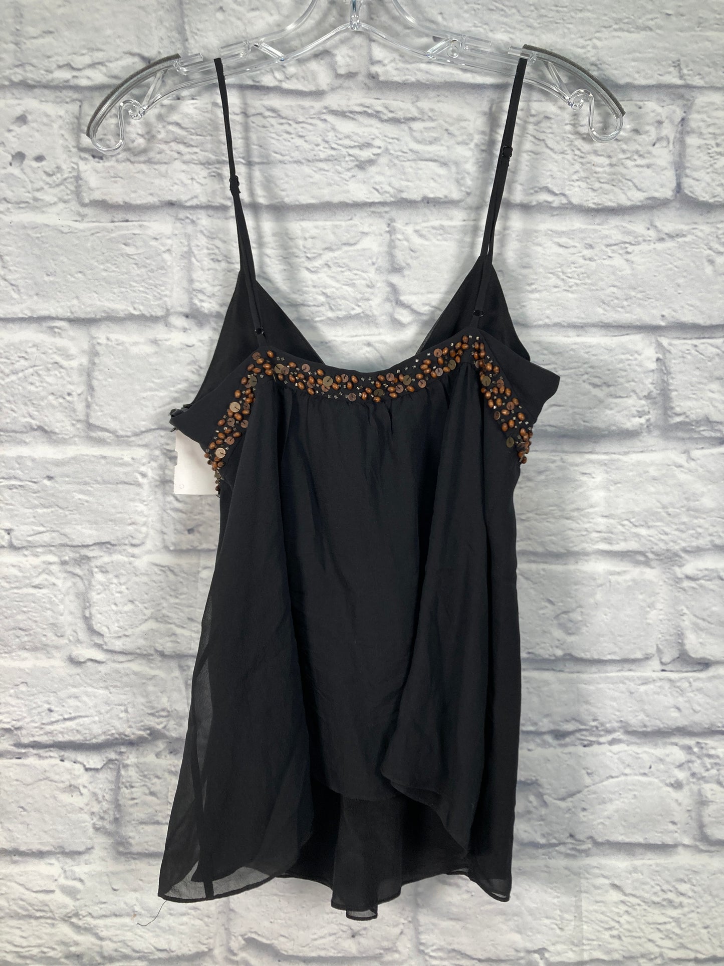 Black & Brown Top Sleeveless Bcbgmaxazria, Size M