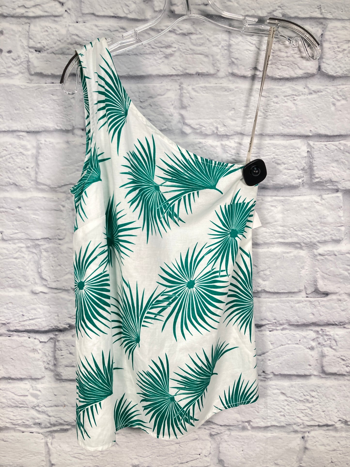 Green & White Top Sleeveless Tommy Bahama, Size Xs