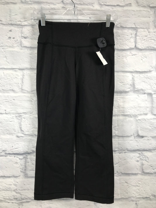 Black Athletic Capris Lululemon, Size Xs