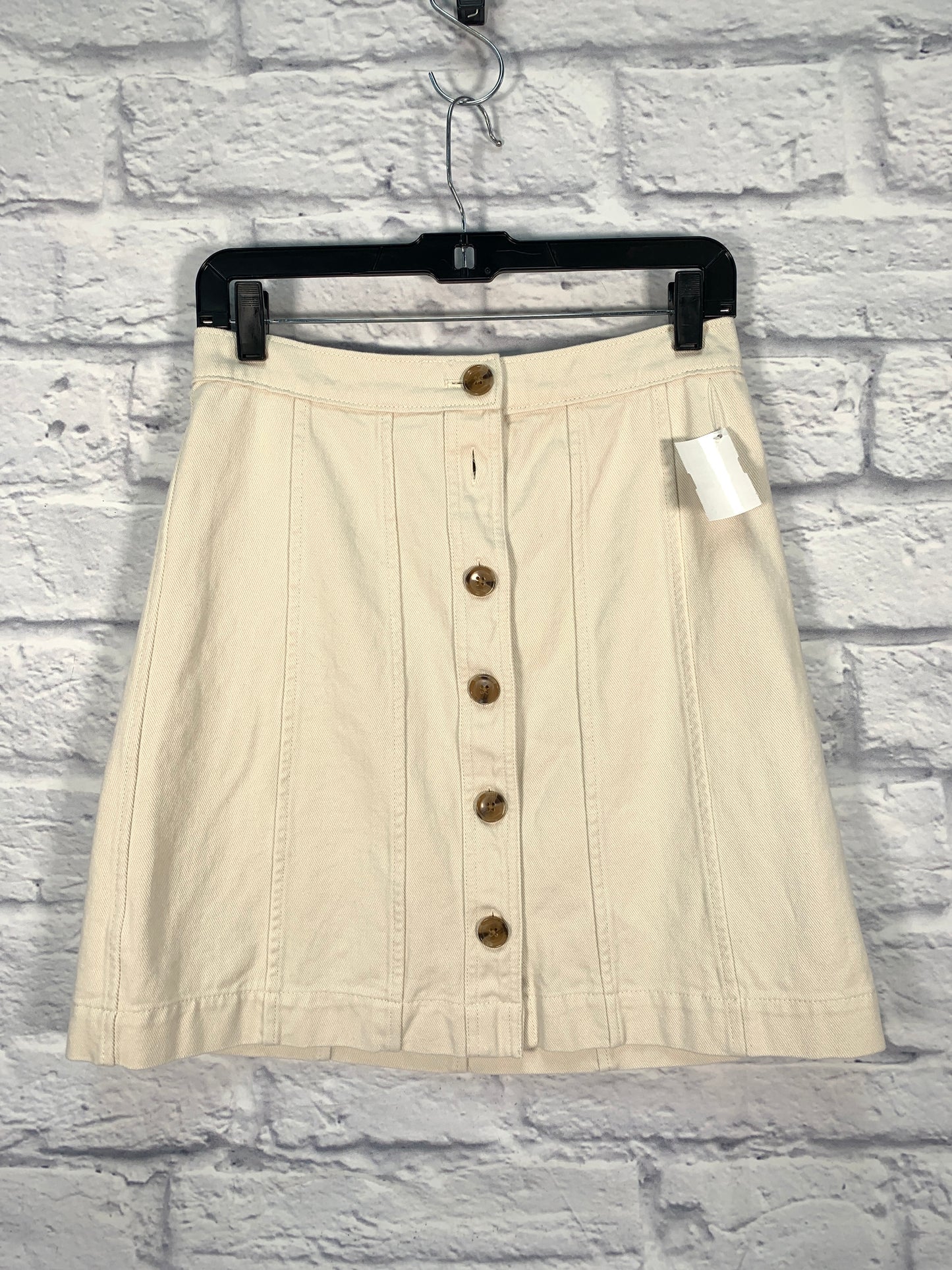 Skirt Mini & Short By Banana Republic In Tan, Size: 2