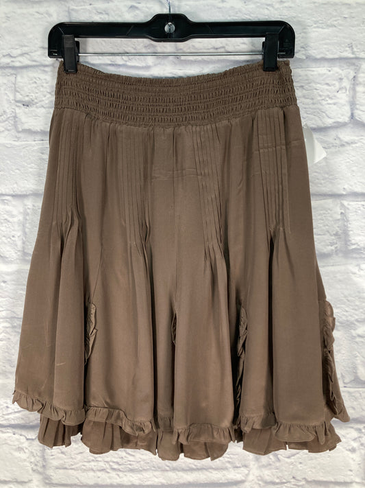 Skirt Mini & Short By Cremieux In Brown, Size: 2