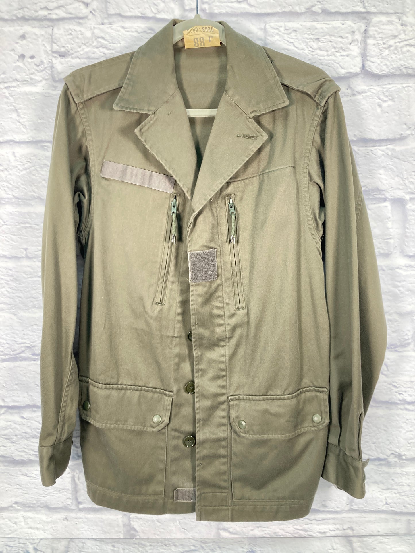 Jacket Shirt By Clothes Mentor In Green, Size: L