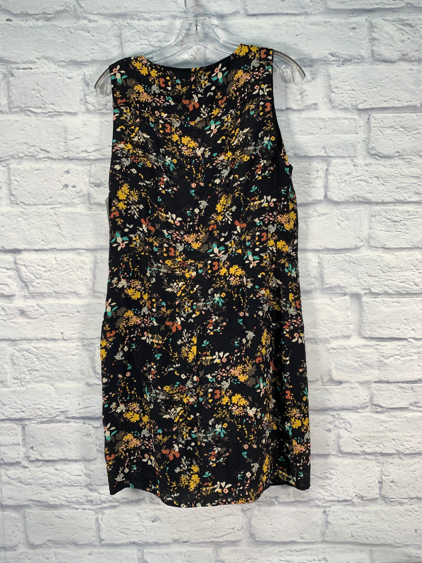 Dress Designer By Greylin In Black & Yellow, Size: L