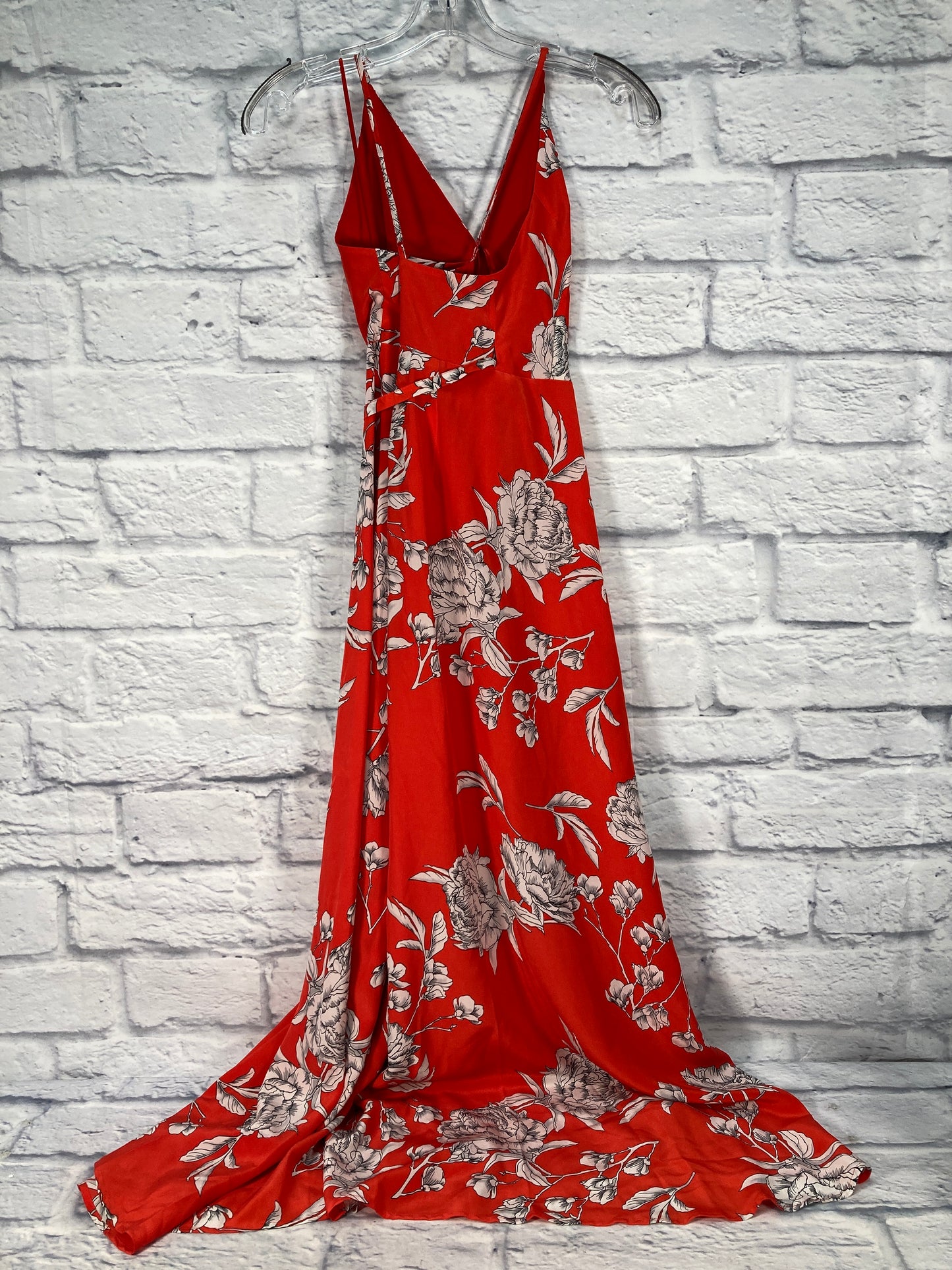 Dress Designer By Yumi Kim In Red & White, Size: Xxs