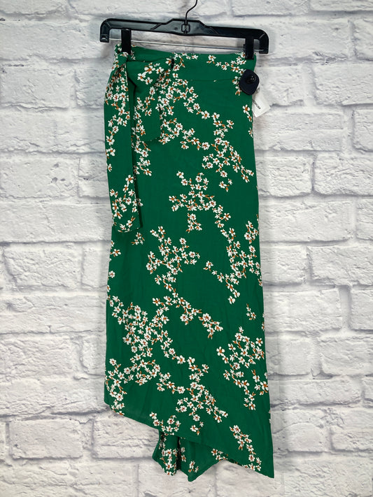 Skirt Maxi By Faithfull The Brand In Green & White, Size: 2