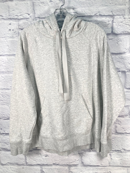 Sweatshirt Hoodie By Banana Republic In Grey, Size: Xl