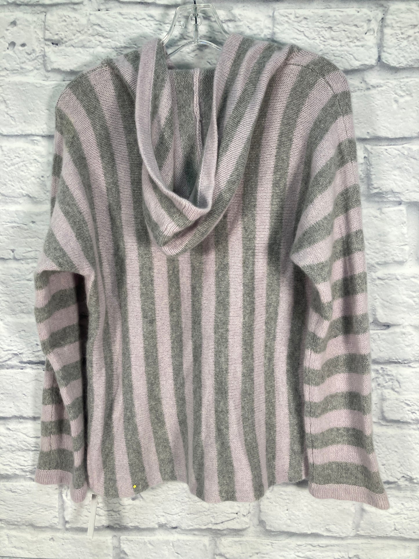 Sweater Cashmere By 360cashmere In Grey & Purple, Size: Xs