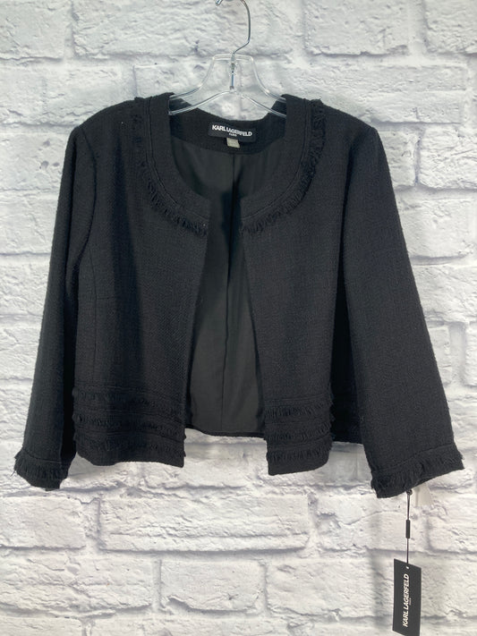 Jacket Other By Karl Lagerfeld In Black, Size: Sp