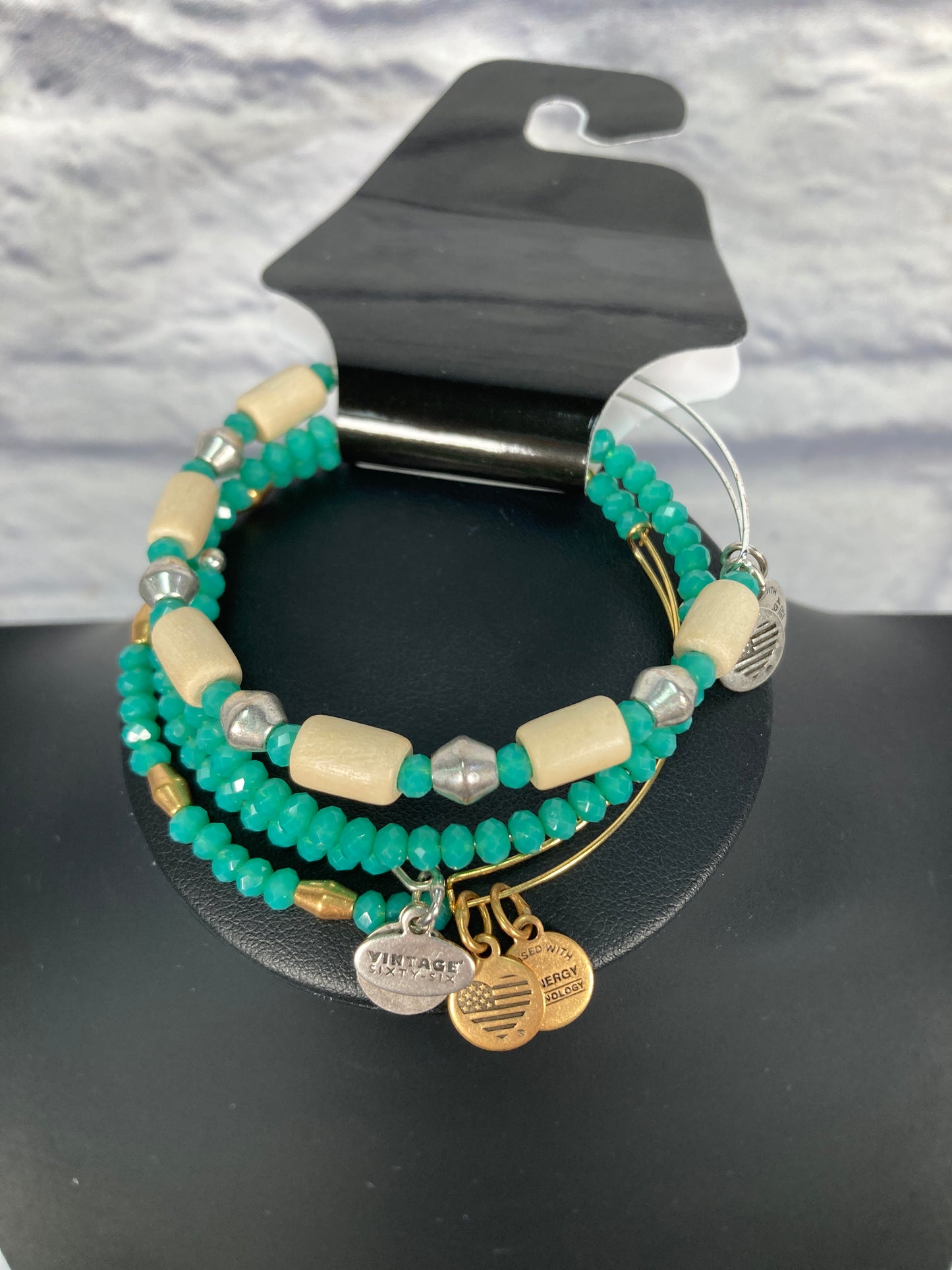 Bracelet Beaded By Alex And Ani, Size: 03 Piece Set