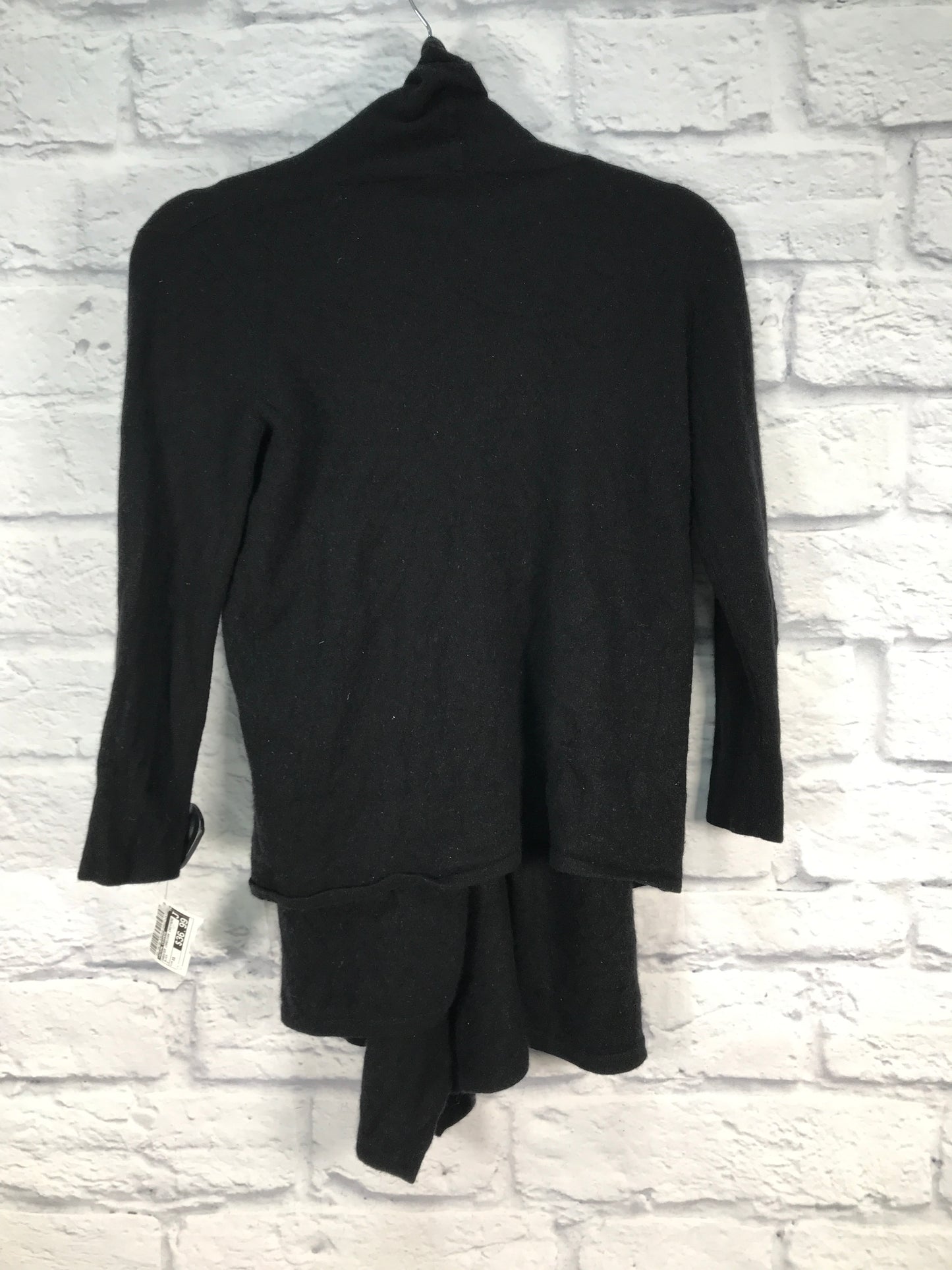 Sweater Cardigan Cashmere By Autumn Cashmere In Black, Size: Xs