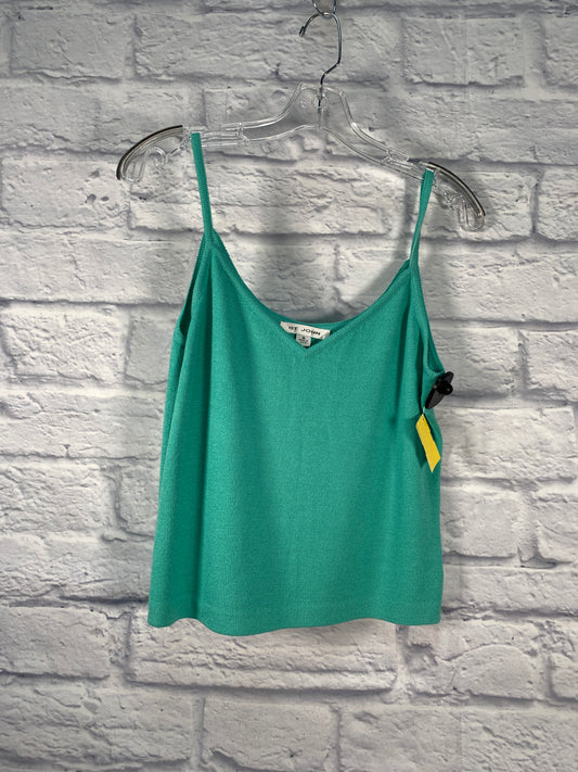 Top Sleeveless Designer By St John Knits In Teal, Size: M