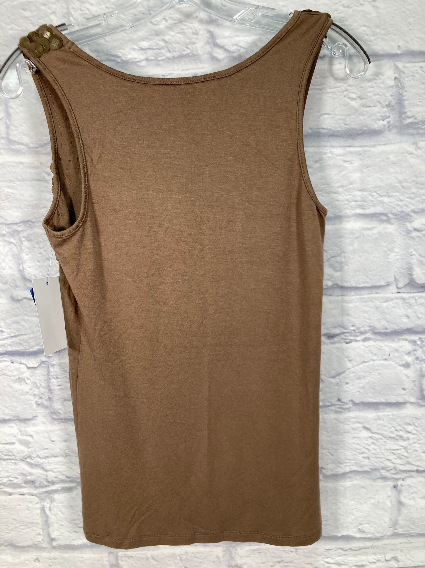 Top Sleeveless By Ann Taylor In Brown, Size: Sp