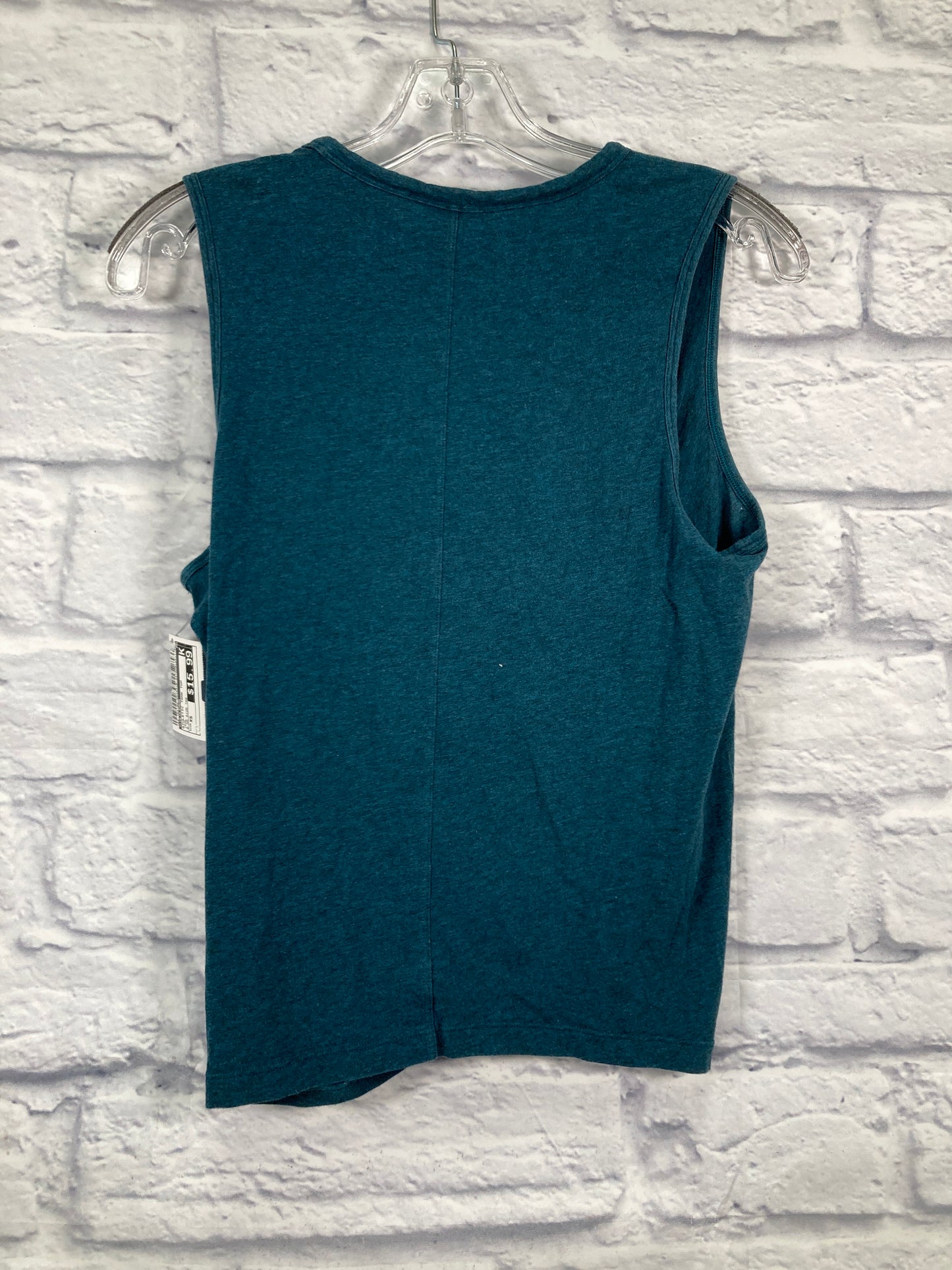 Athletic Tank Top By Lululemon In Teal, Size: Xs