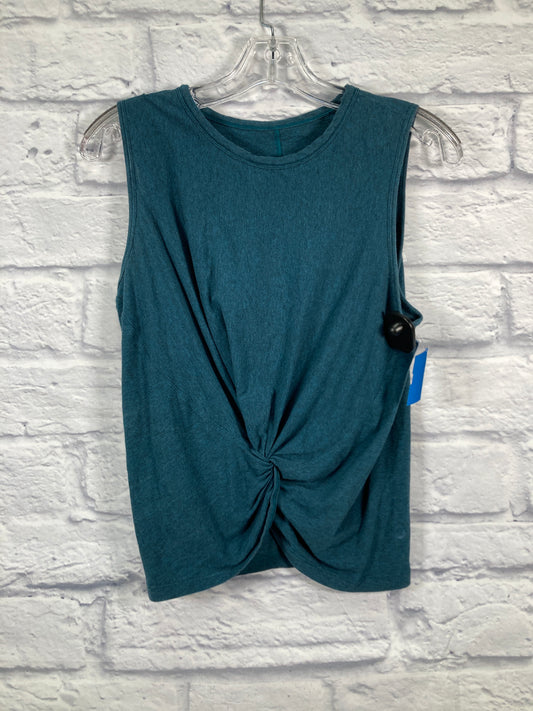 Athletic Tank Top By Lululemon In Teal, Size: Xs