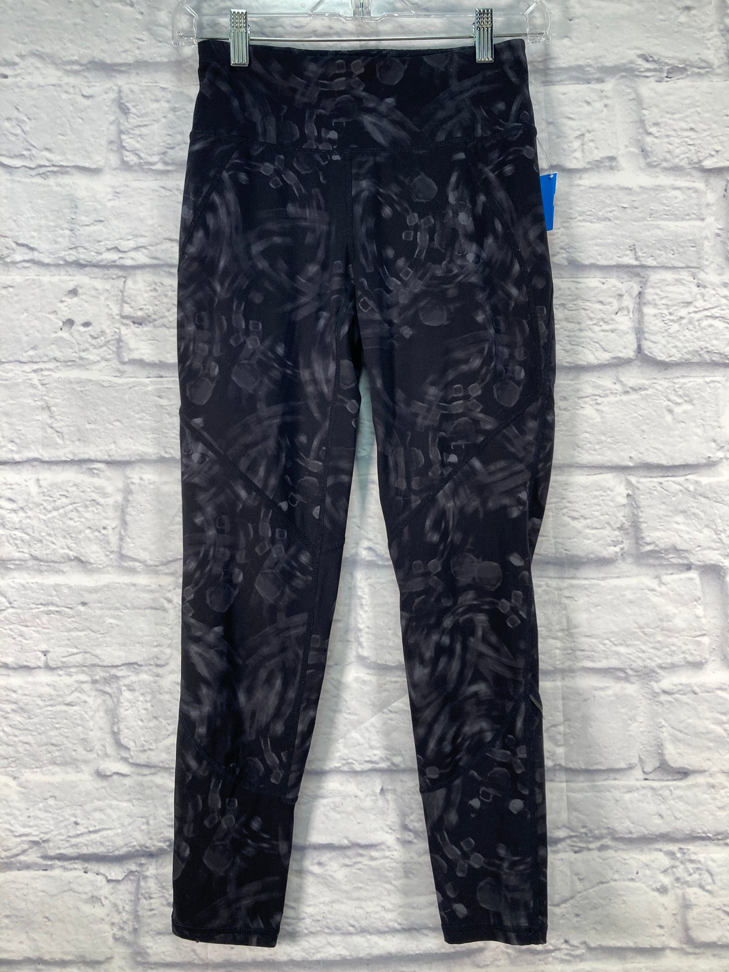 Athletic Leggings By Sweaty Betty In Black & Grey, Size: Xs