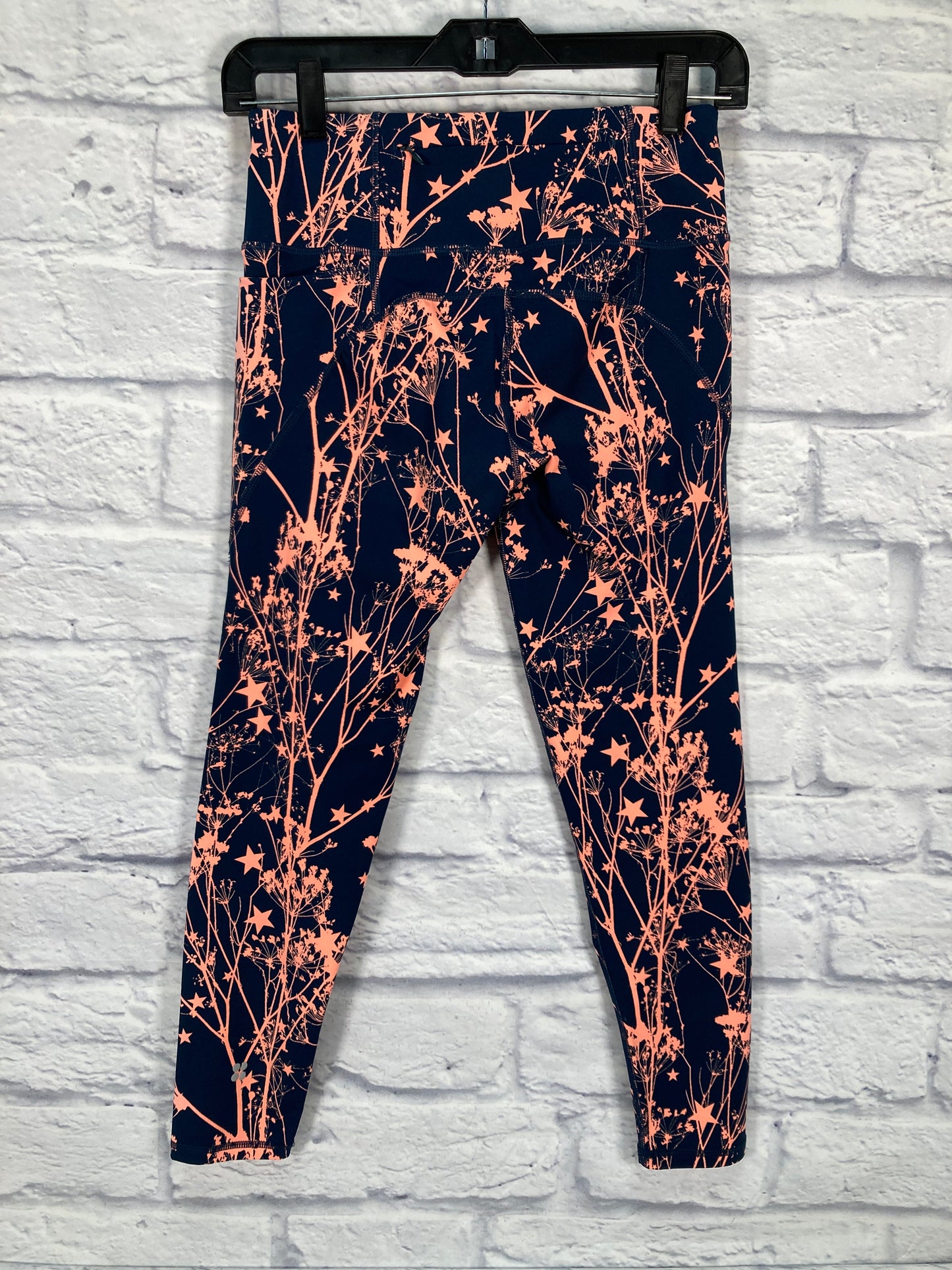 Athletic Leggings By Sweaty Betty In Blue & Orange, Size: Xs