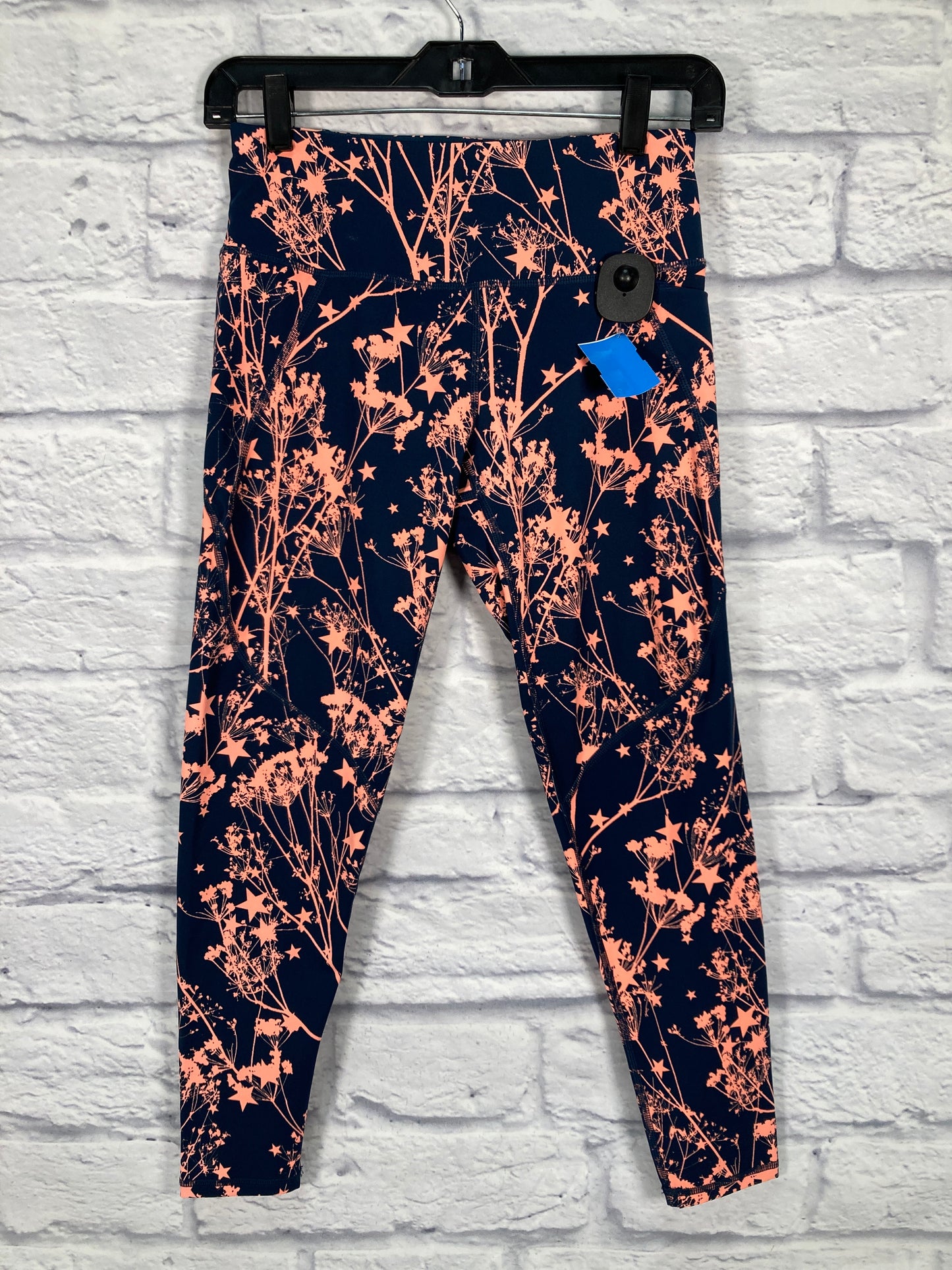 Athletic Leggings By Sweaty Betty In Blue & Orange, Size: Xs