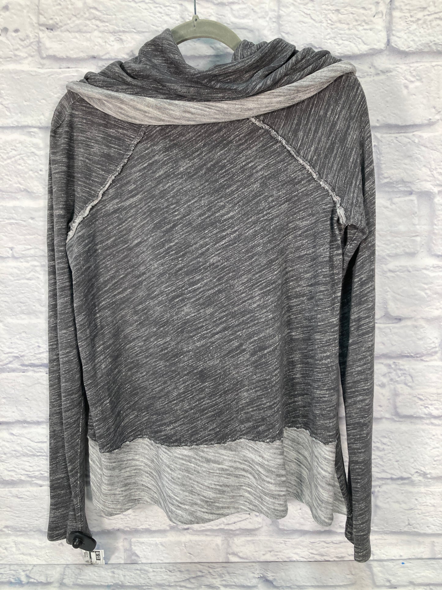 Top Long Sleeve By Free People In Grey, Size: S