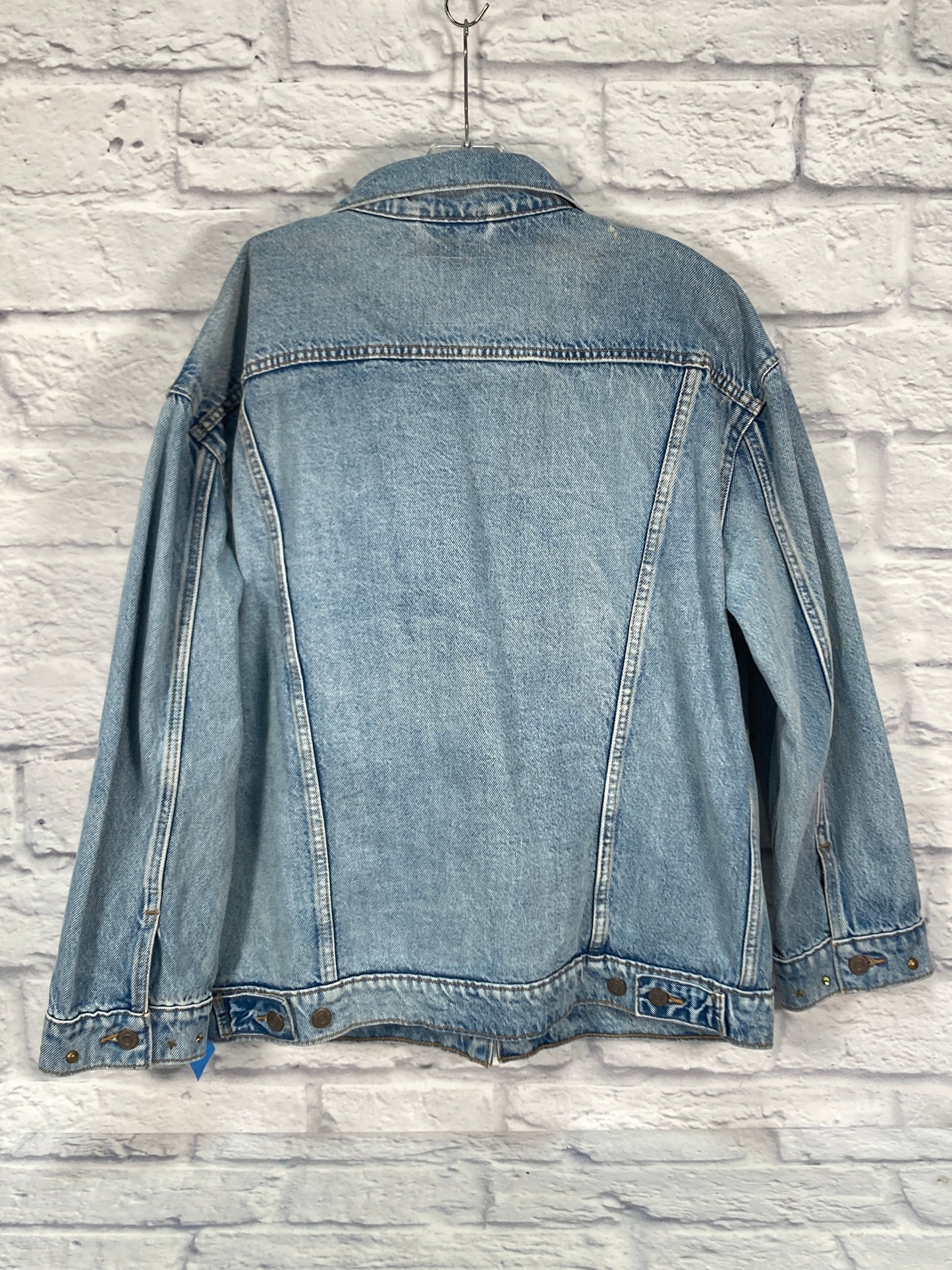 Jacket Denim By Levis In Blue, Size: S