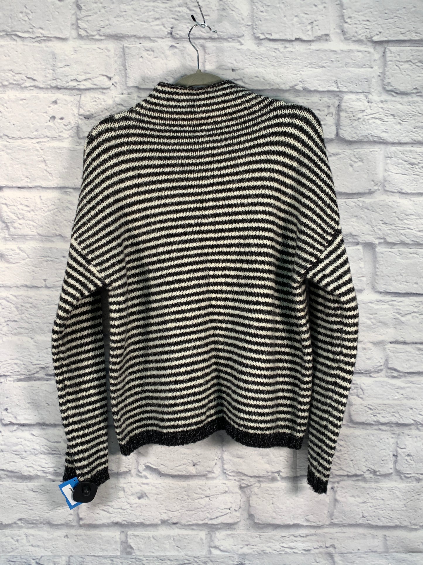 Sweater By Anthropologie In Black & White, Size: S