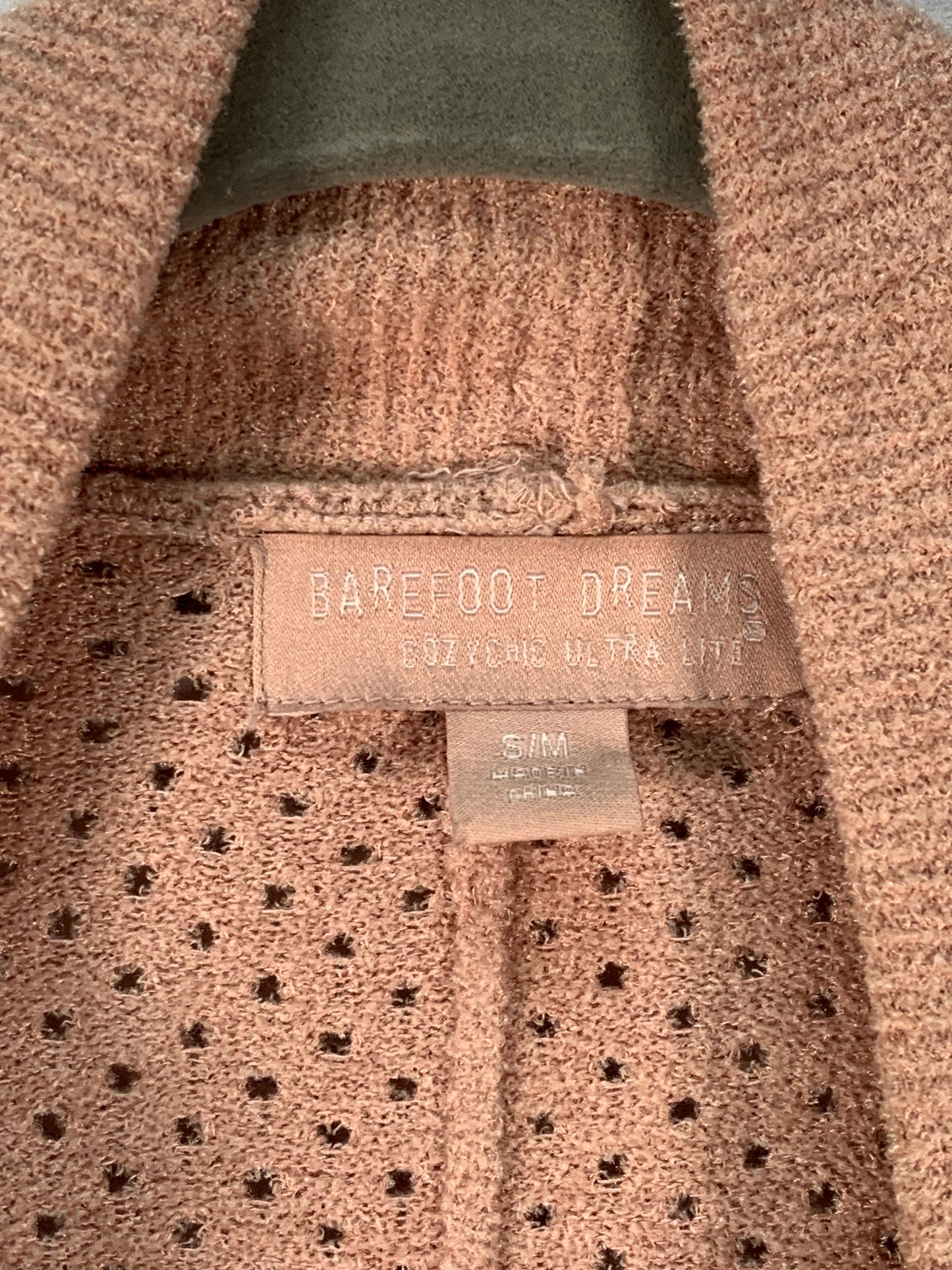 Sweater Cardigan By Barefoot Dreams In Pink, Size: M