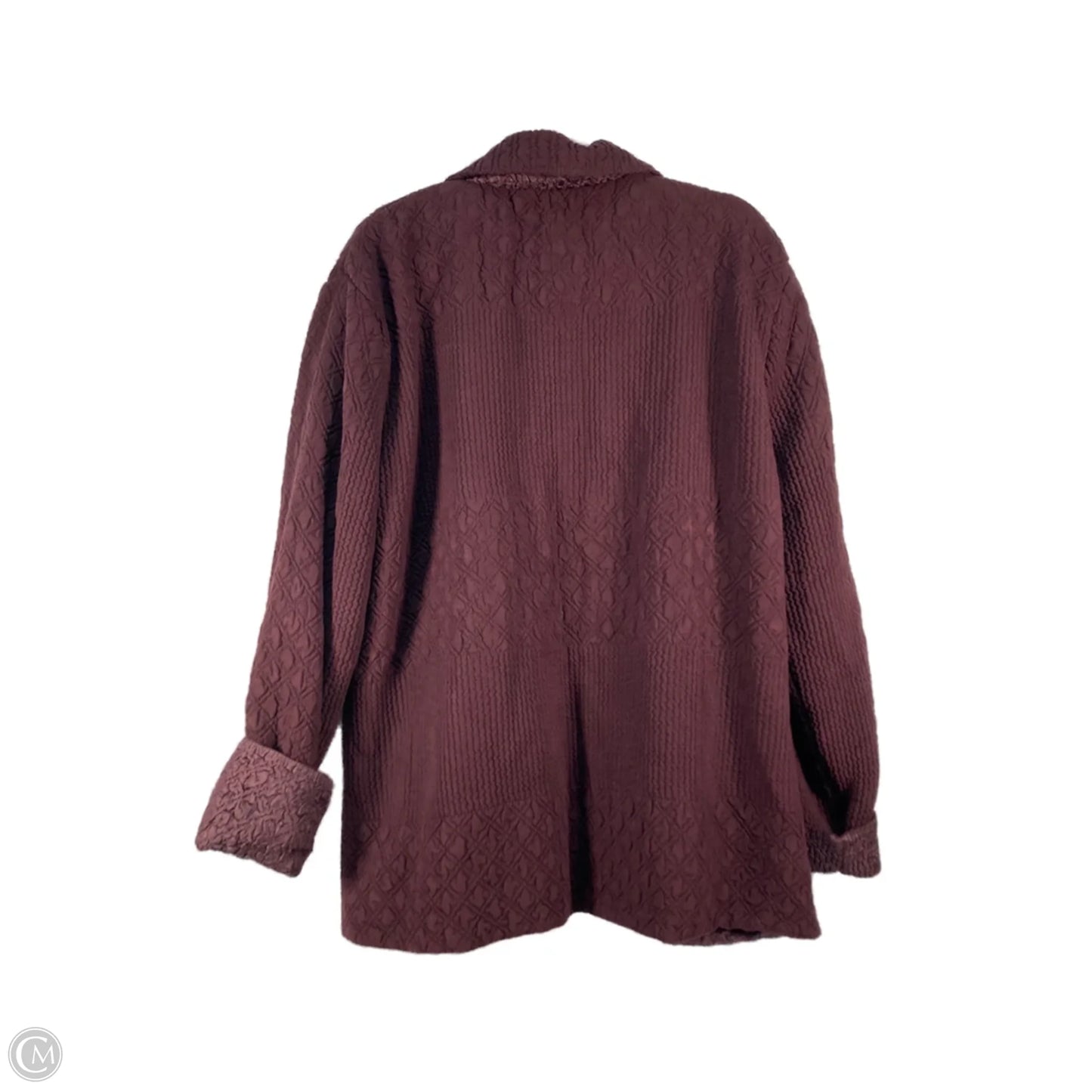 Jacket Other By Chicos In Purple, Size: Xl