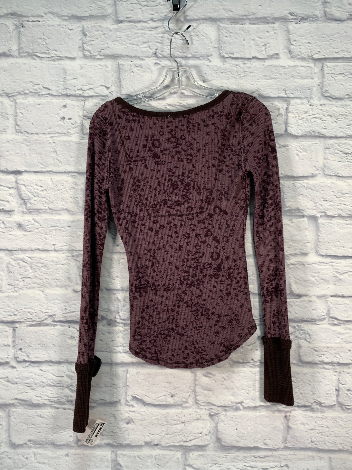 Top Long Sleeve By We The Free In Purple, Size: M