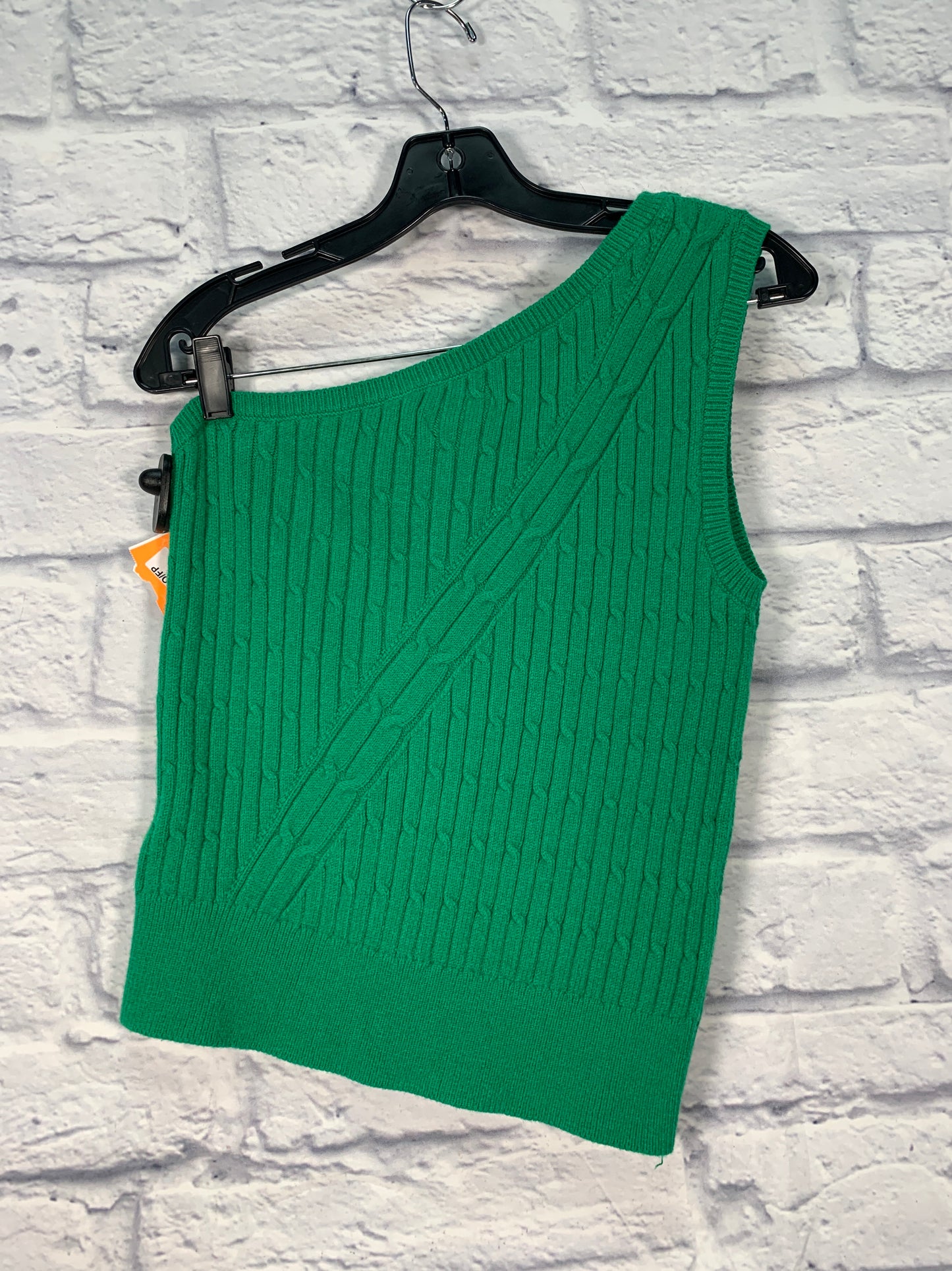 Vest Sweater By Maeve In Green, Size: M