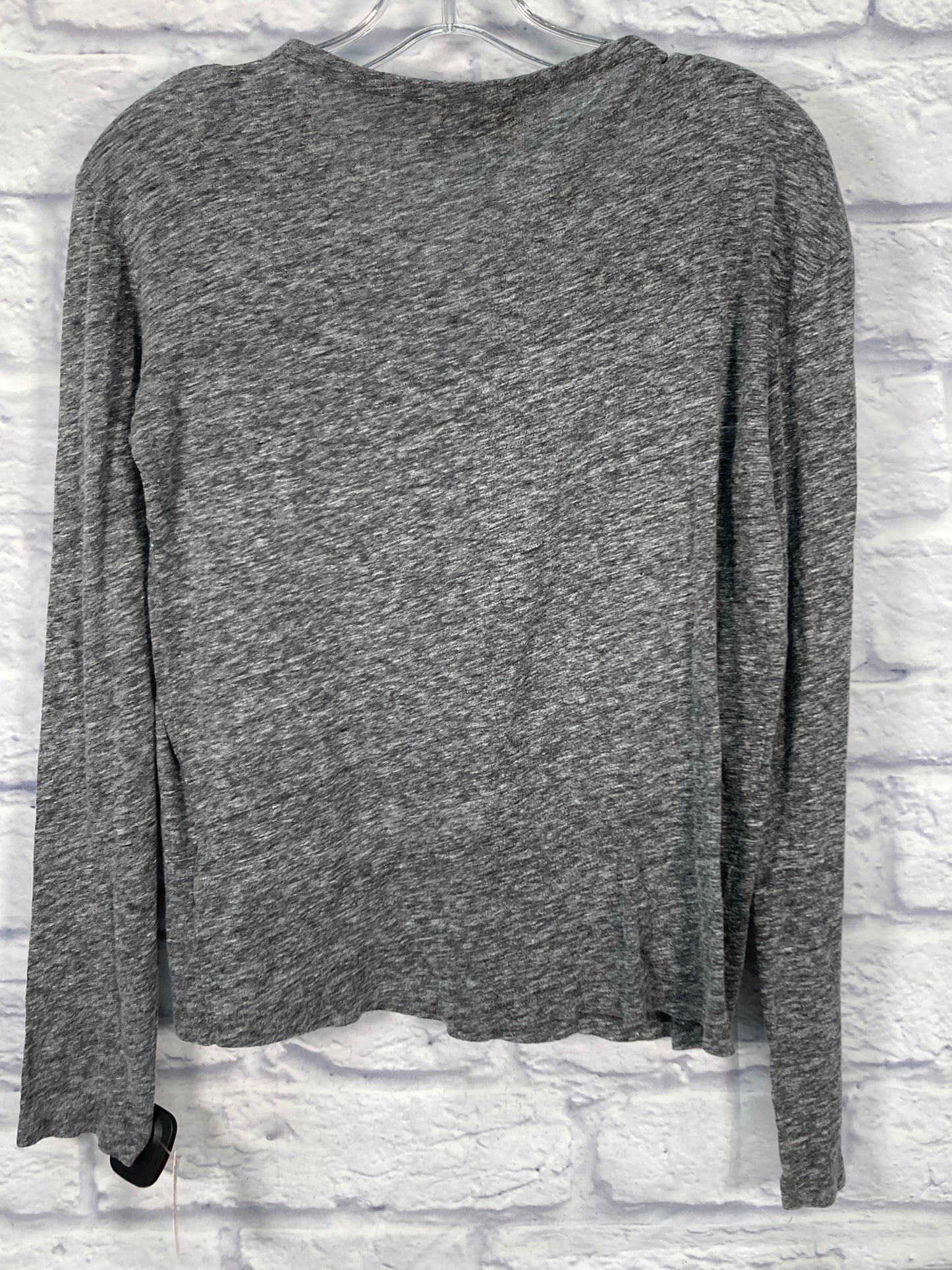 Top Long Sleeve By Zadig And Voltaire In Grey, Size: S