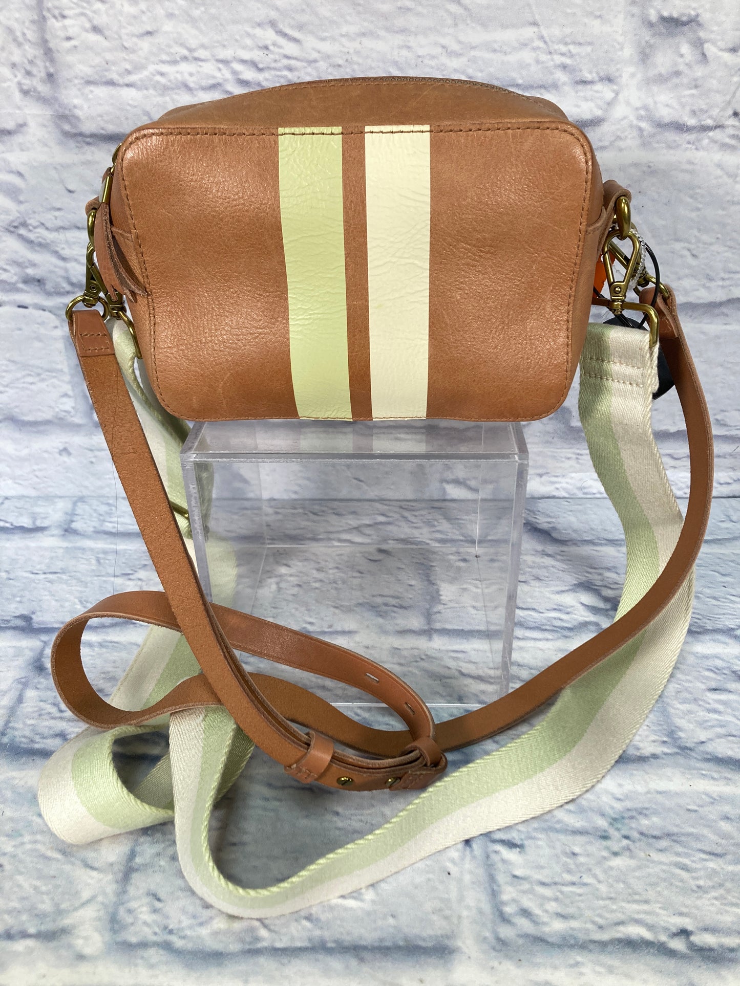 Crossbody Leather By Madewell, Size: Small