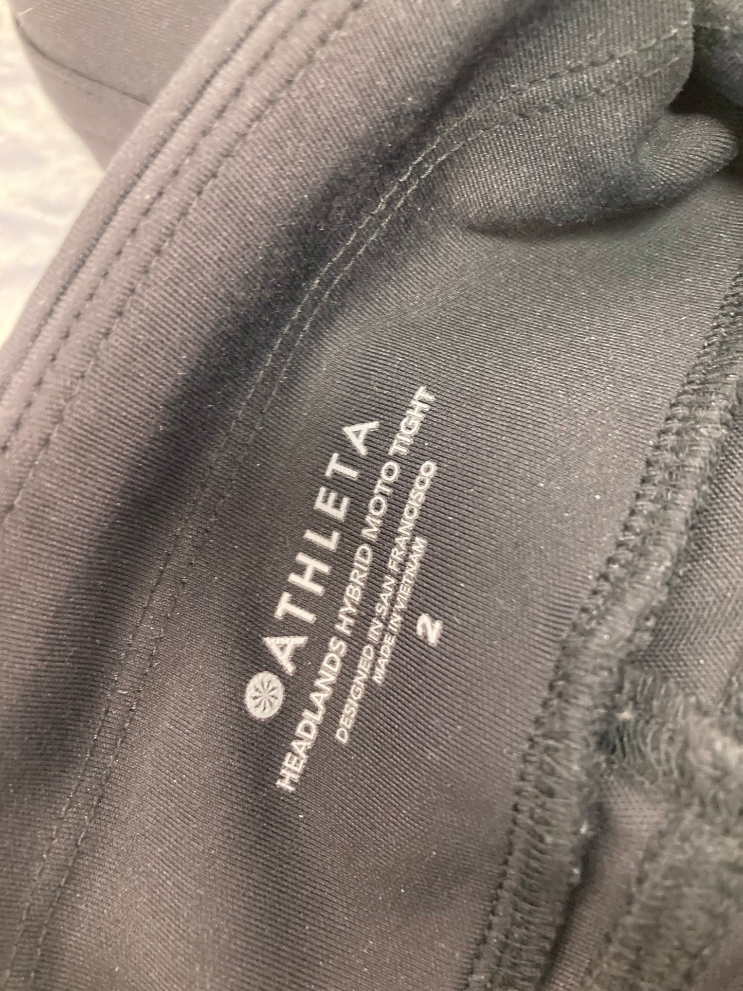 Athletic Pants By Athleta In Black, Size: Xs