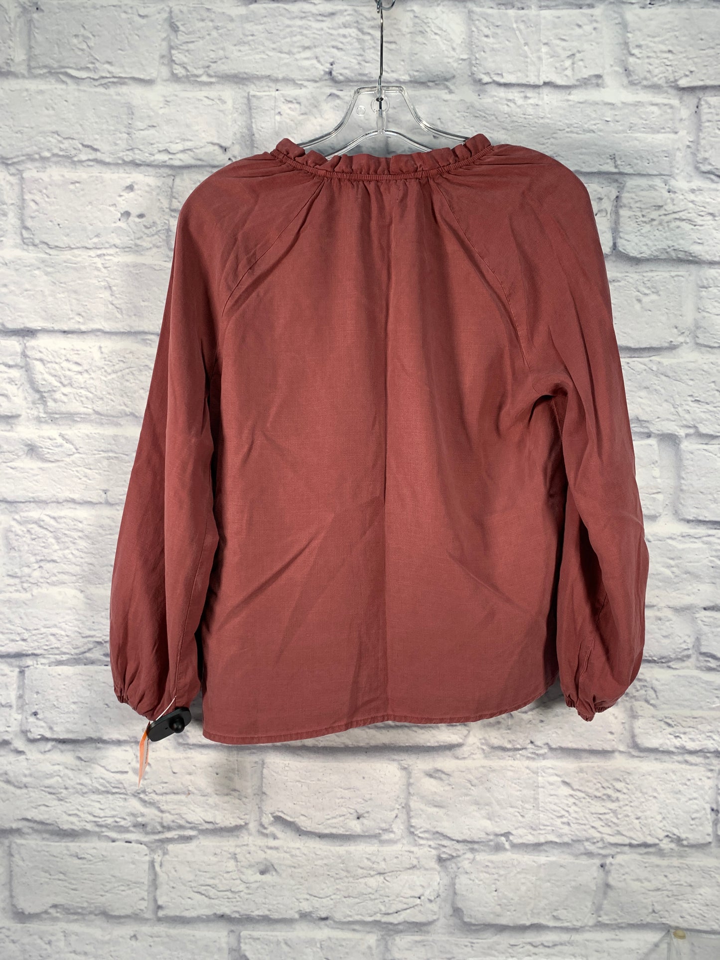 Top Long Sleeve By Cloth & Stone In Red, Size: Xs