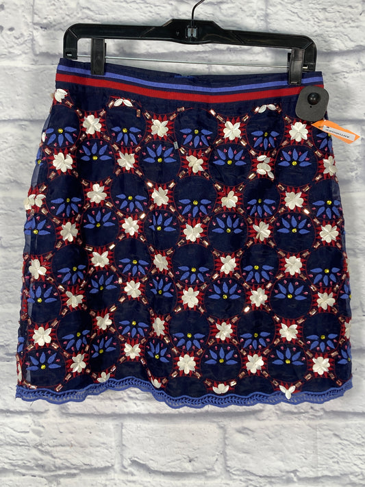 Skirt Mini & Short By Maeve In Blue & Red, Size: 6